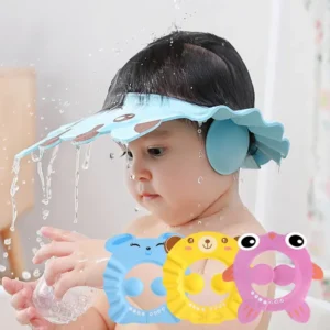 Bath/Shower Cap for Eye and Ear Protection