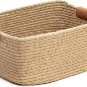 Stylish Woven Basket For Baby Storage