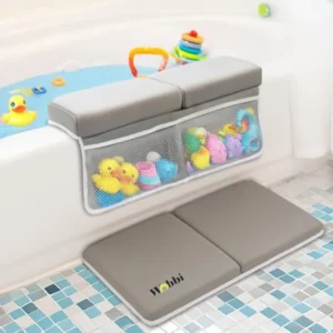 Wobbi Baby Bath Kneeler and Elbow Rest Pad Set
