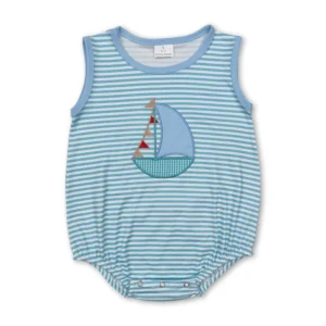 Baby Boys Sleeveless Rompers