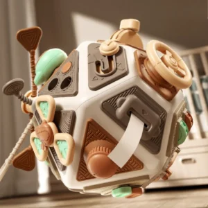 Montessori Busy Baby Cube Toy