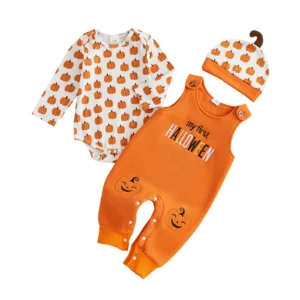 Halloween Hat Overalls-Hat-Set Clothes