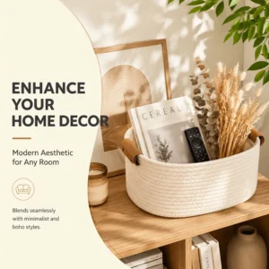 Beautiful Storage Basket Set Of 5 - Thumbnail Image 5