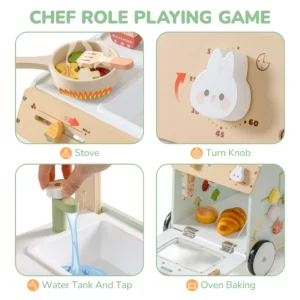 Wooden Baby Push Walker - Thumbnail Image 5