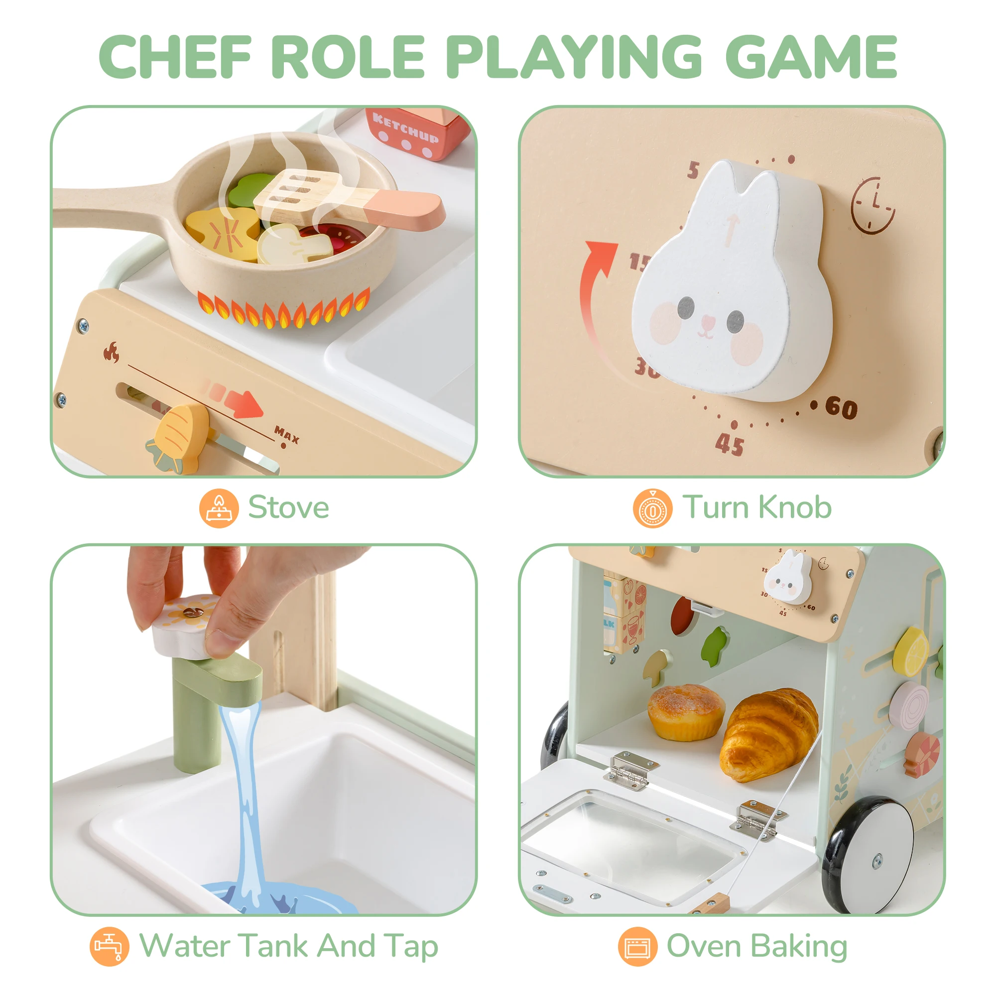 Wooden Baby Push Walker - Image 5